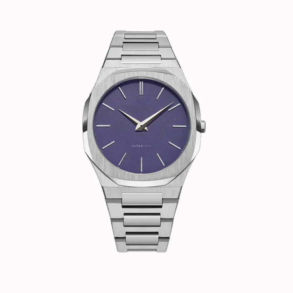 Sophisticated Sun Pattern Stainless Steel Watch