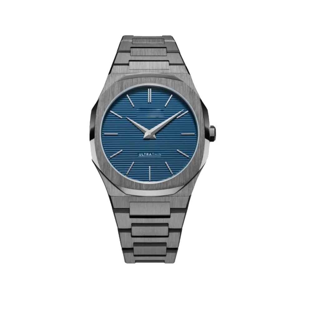Sophisticated Sun Pattern Stainless Steel Watch