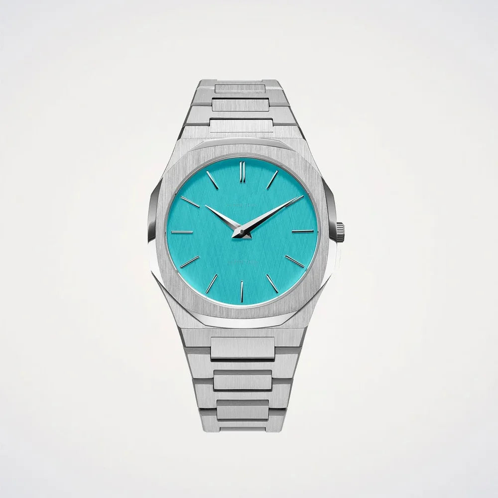Sophisticated Sun Pattern Stainless Steel Watch