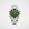 Sophisticated Sun Pattern Stainless Steel Watch