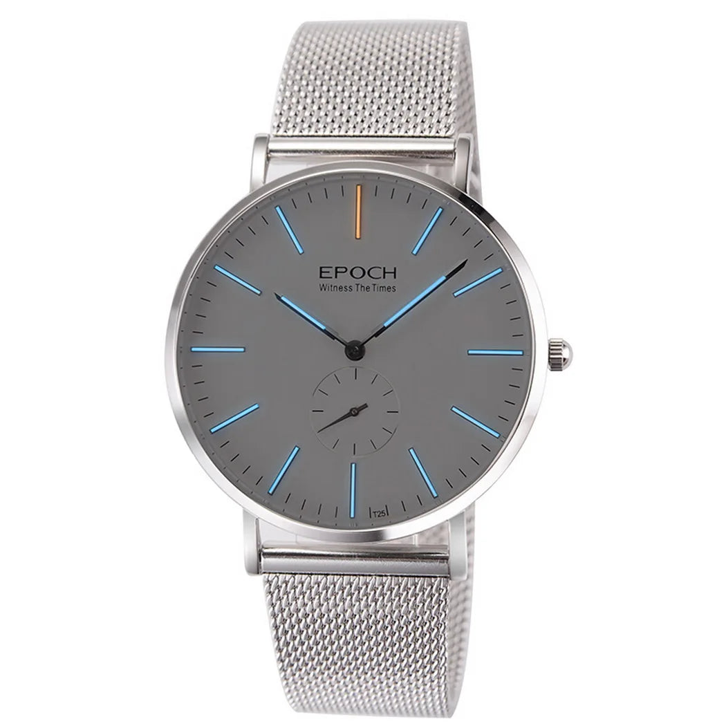 Sleek Men’s Ultrathin Luxury Watch