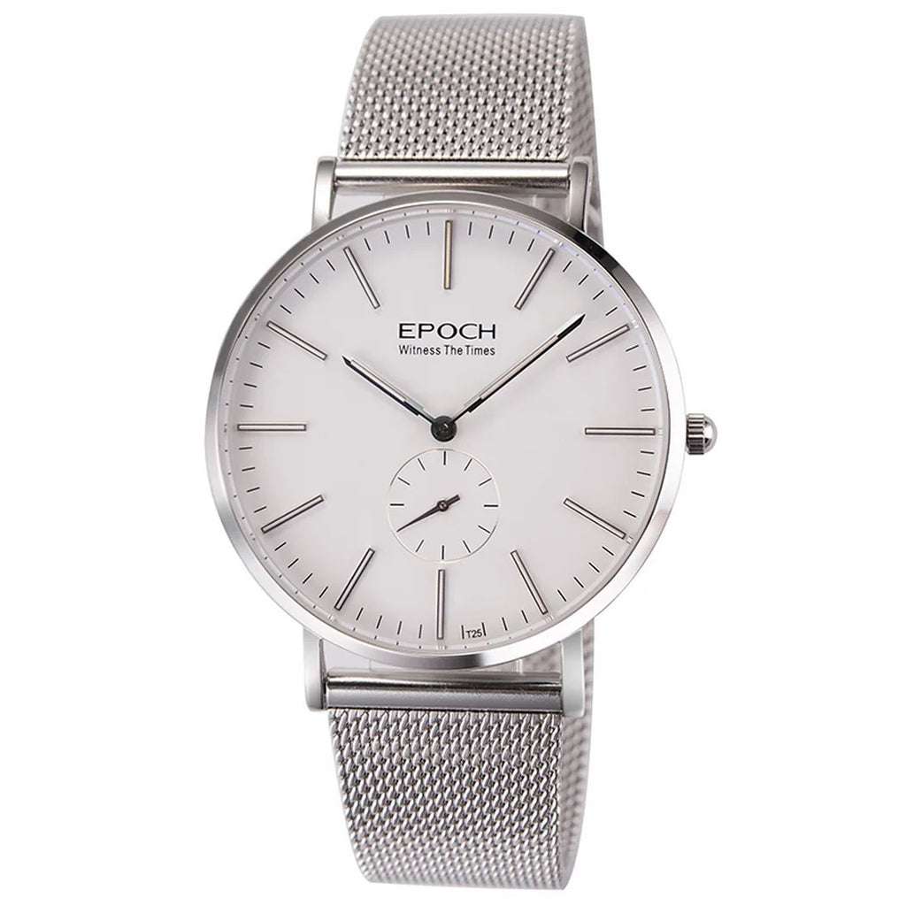 Sleek Men’s Ultrathin Luxury Watch