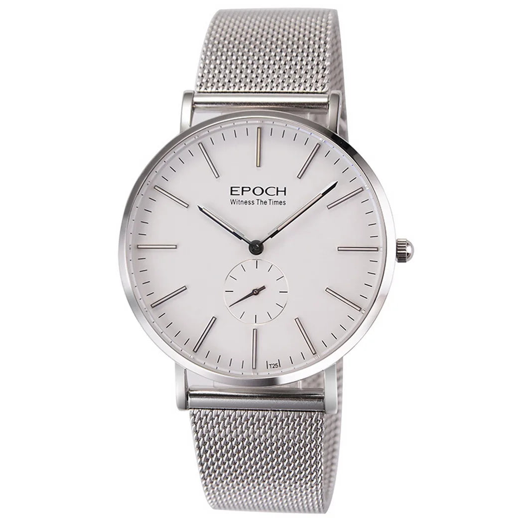 Sleek Men’s Ultrathin Luxury Watch